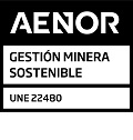 Marca AENOR Gestión Minera Sostenible  UNE 22480
